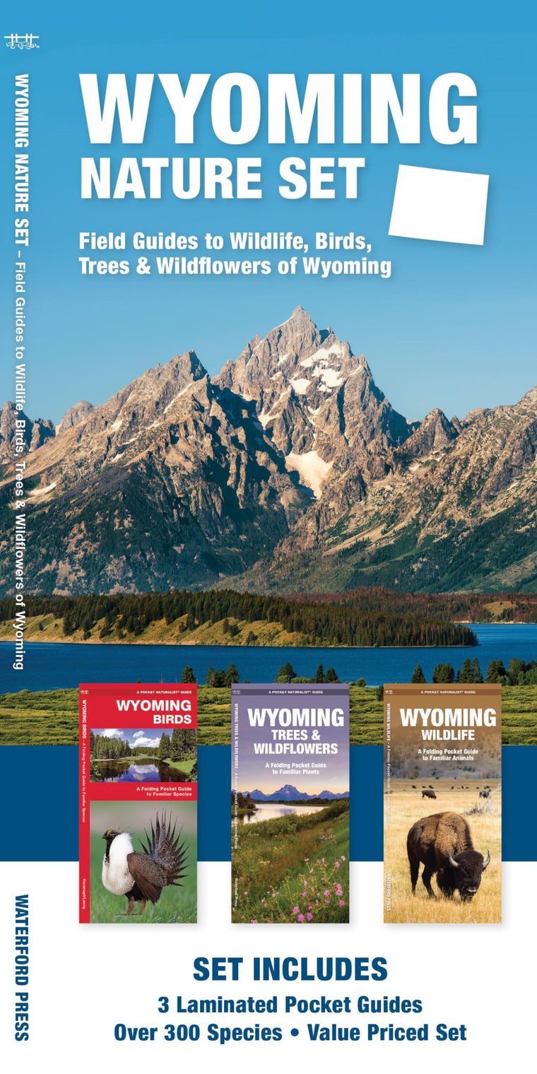 Wyoming Nature Set: Field Guides to Wildlife, Birds, Trees & Wildflowers of Wyoming (Nature Observation North America)