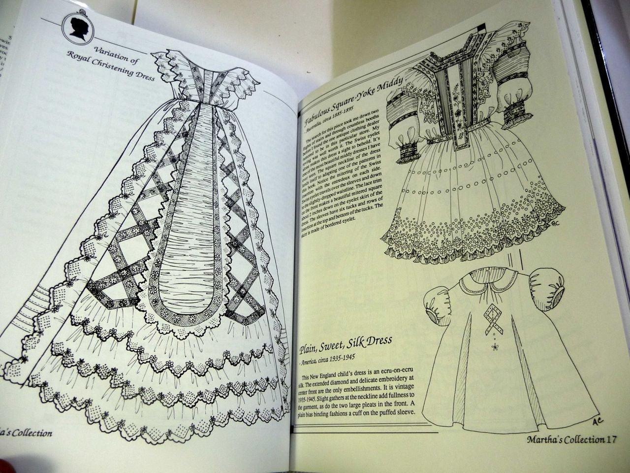 Antique Clothing: French Sewing by Machine