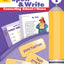 Evan-Moor Skill Sharpeners Spell and Write Workbook, Grade 1, Spelling Patterns, Test Prep, Word Families, Short Vowels, Grammar, Punctuation, Creative Writing, Vocabulary, Activities, Homeschool