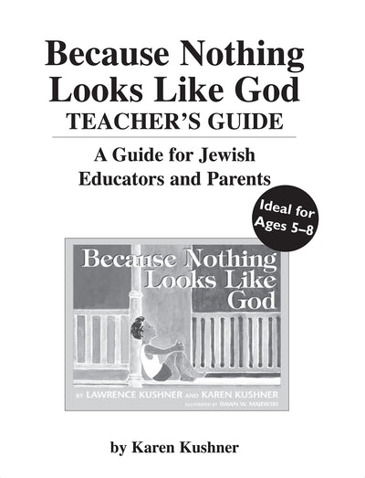 Because Nothing Looks Like God (Teacher's Guide)