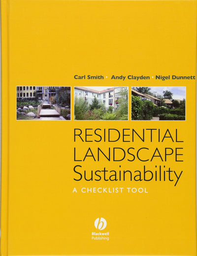 Residential Landscape Sustainability: A Checklist Tool
