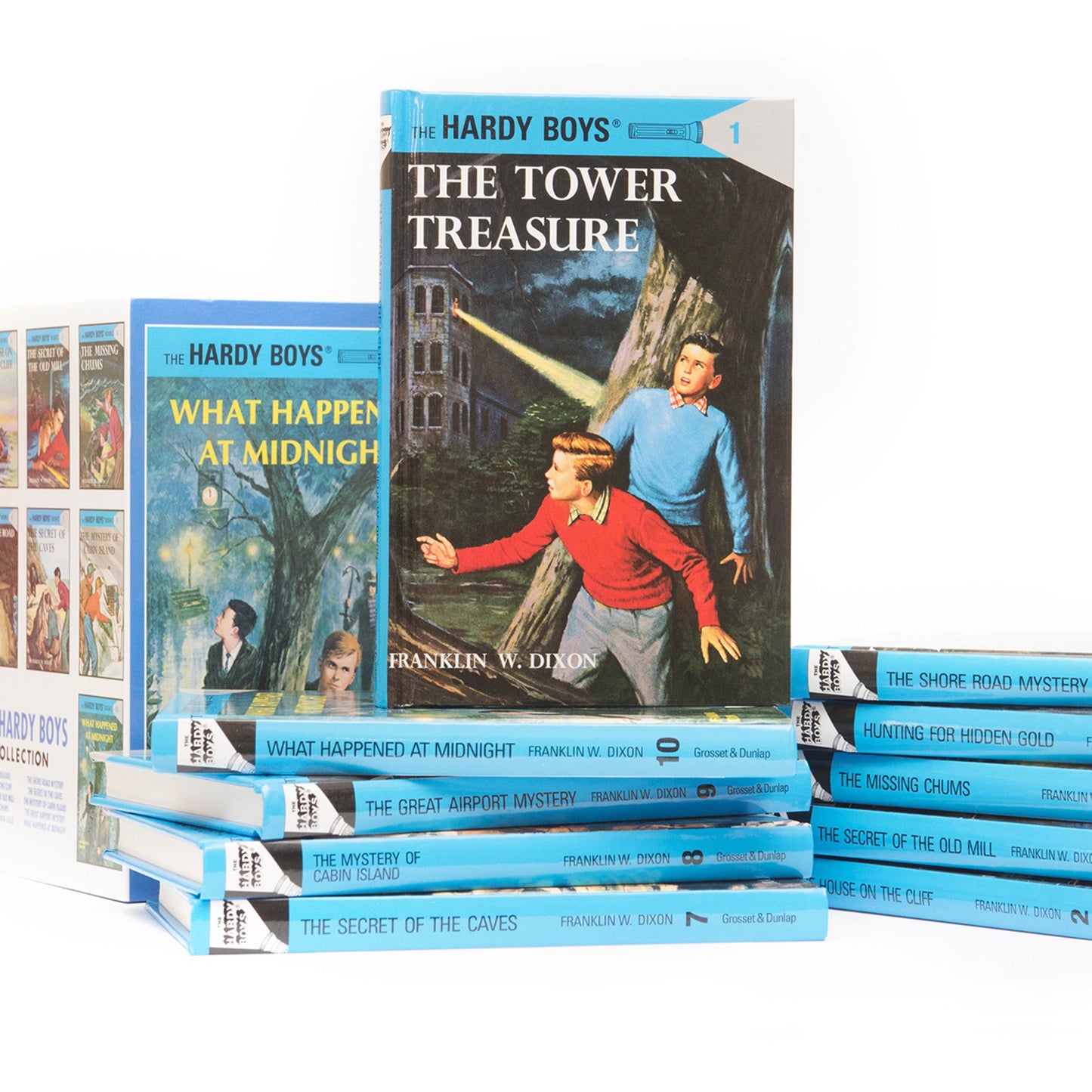 Hardy Boys Set - Books 1-10 by Franklin W. Dixon