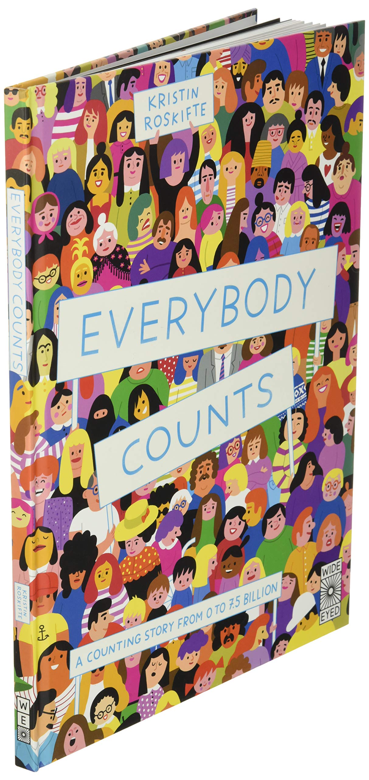 Everybody Counts: A Counting Story 0 to 7.5 Billion by Miakarts Books