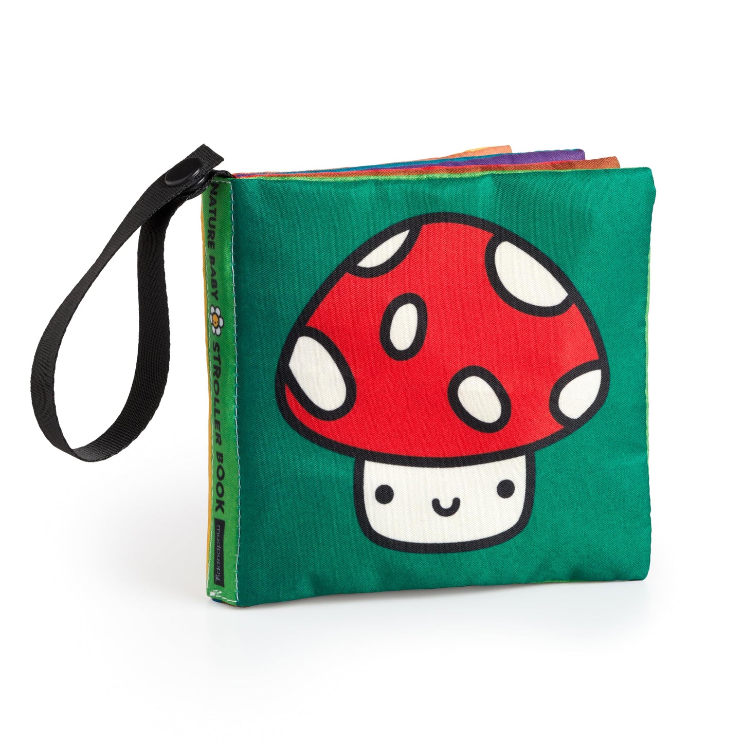 Nature Baby - Wildlife Early Development Crinkle Fabric Stroller Book for Toddlers and Babies