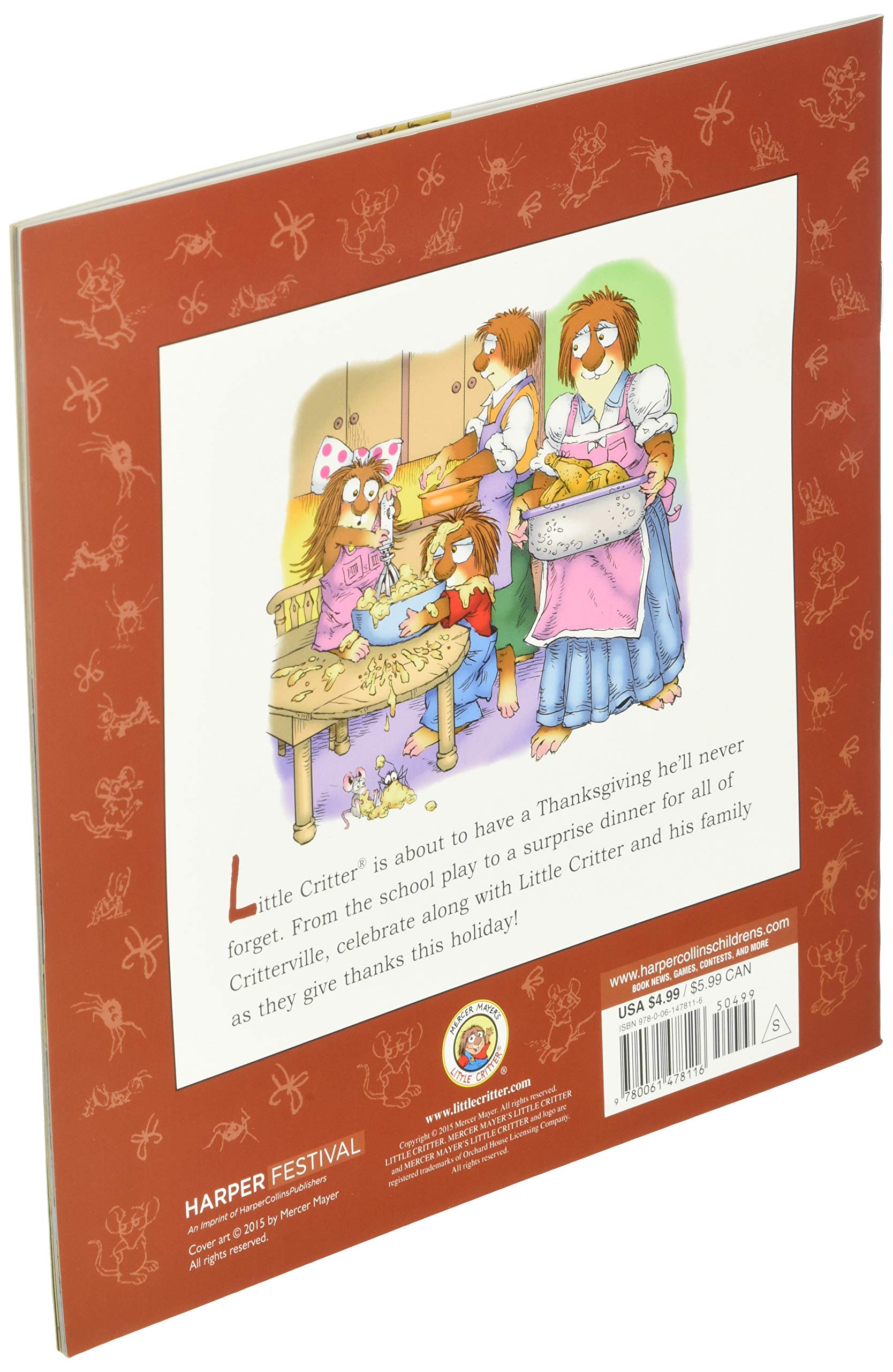 Little Critter: Just a Special Thanksgiving: Includes 20 Stickers!