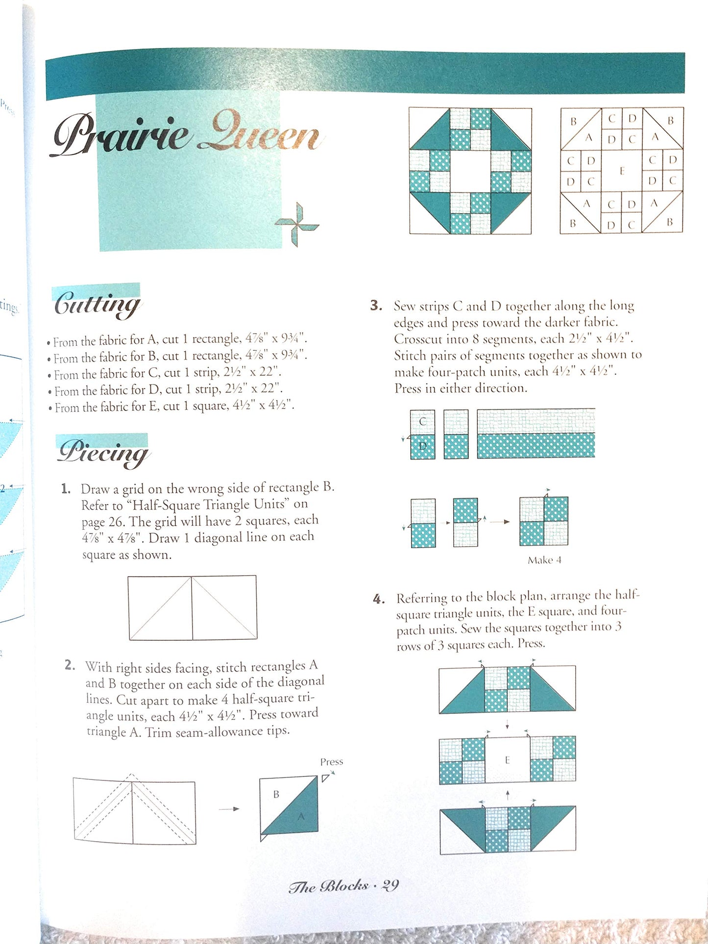Block by Block: New Techniques for Machine Quilting and Assembly