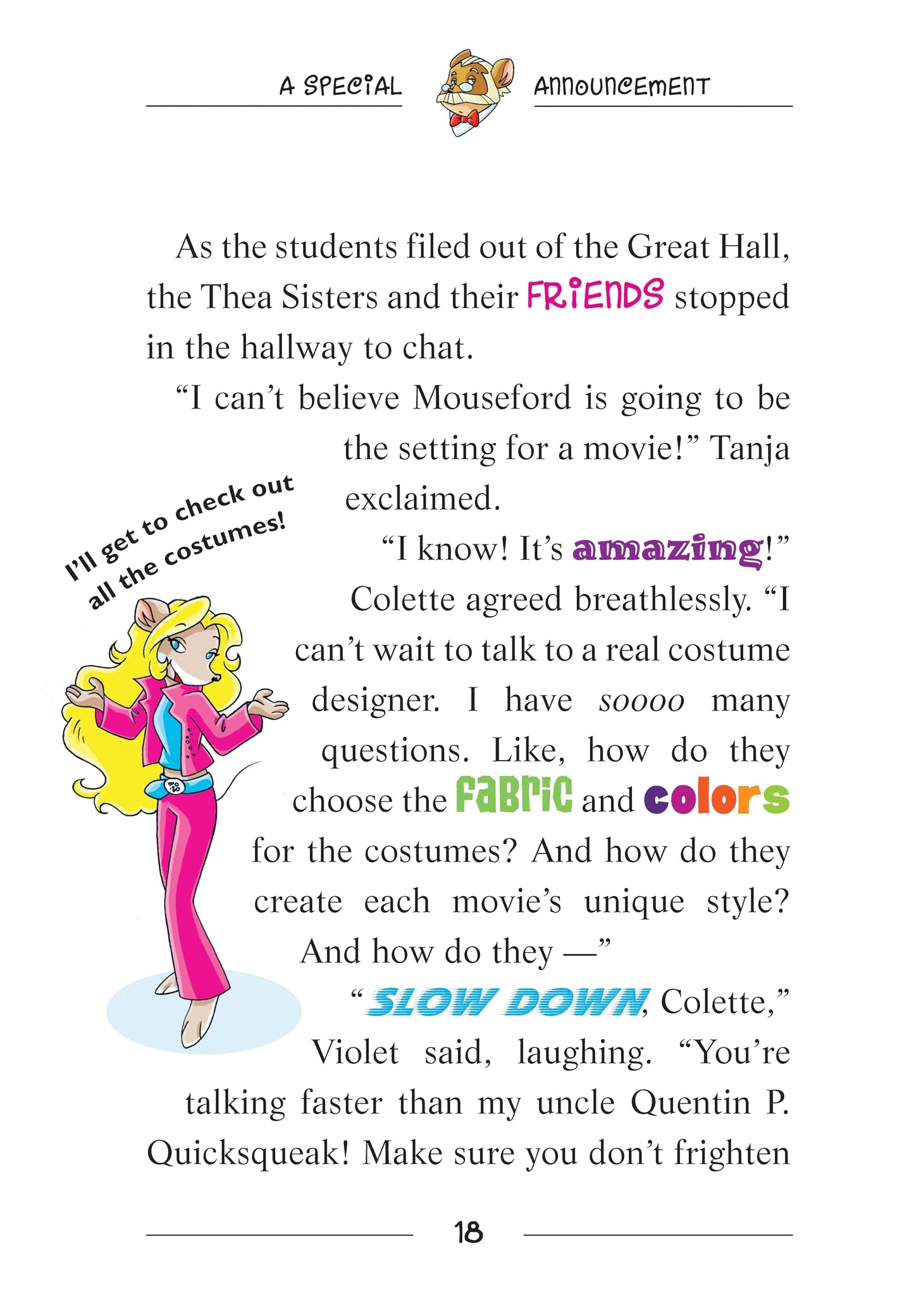 Thea Stilton Mouseford Academy: Lights Camera Action! [Jan 01, 2016] Stilton, Thea