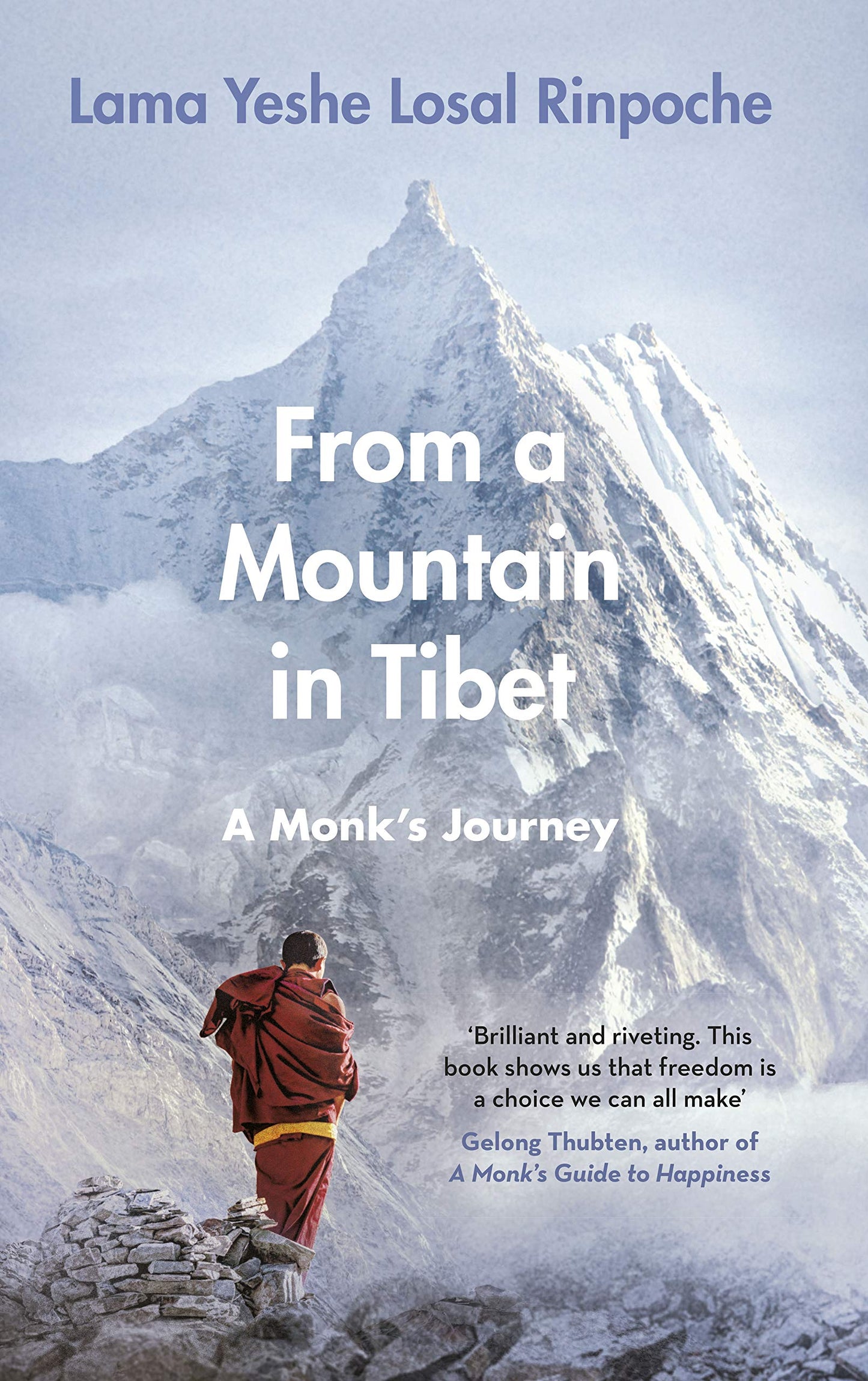From a Mountain In Tibet: A Monk