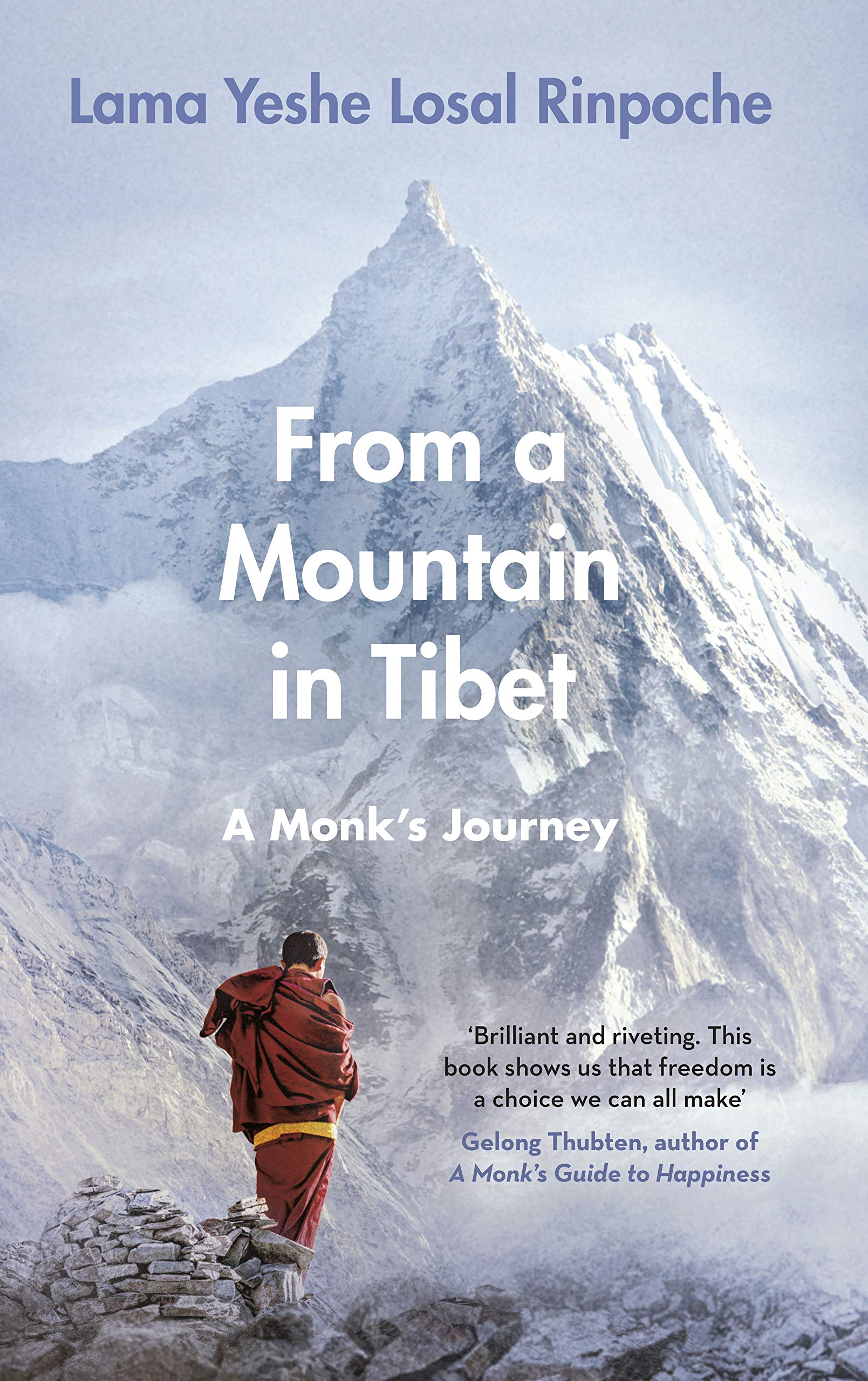 From a Mountain In Tibet: A Monk