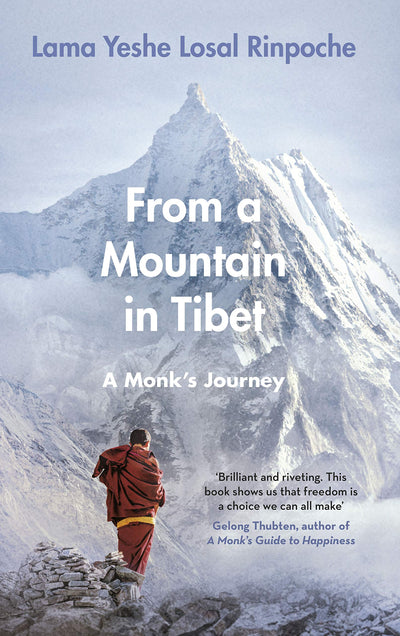 From a Mountain In Tibet: A Monk