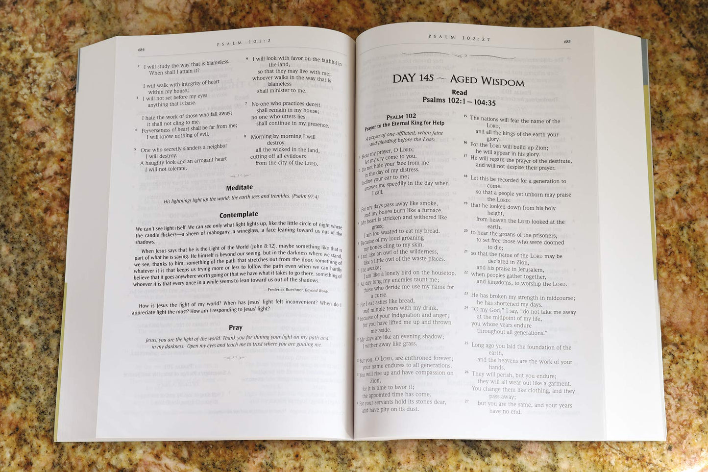 The NRSV Daily Bible: Read, Meditate, and Pray Through the E