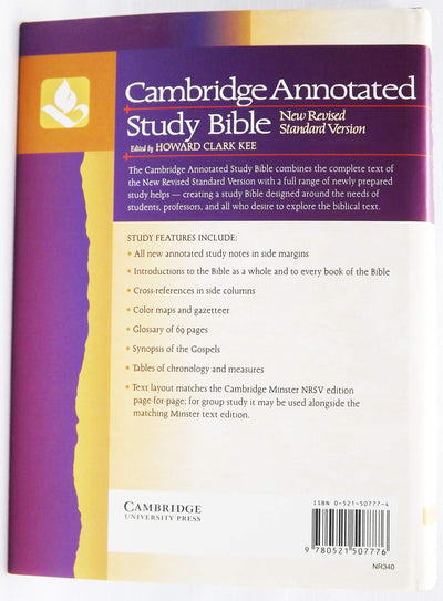 Cambridge Annotated Study Bible (New Revised Standard Versio