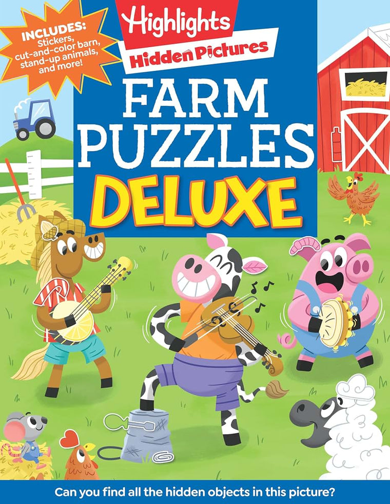 Farm Puzzles Deluxe (Highlights Hidden Pictures)