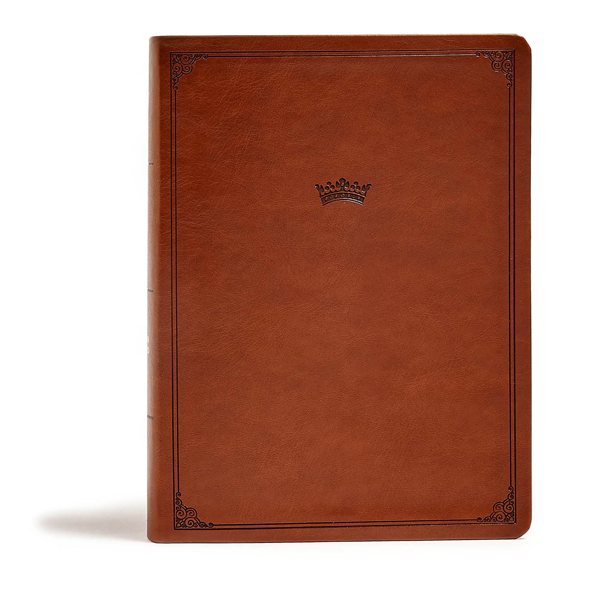 CSB Tony Evans Study Bible, British Tan LeatherTouch, Indexed, Black Letter, Study Notes and Commentary, Articles, Videos, Charts, Easy-to-Read Bible Serif Type