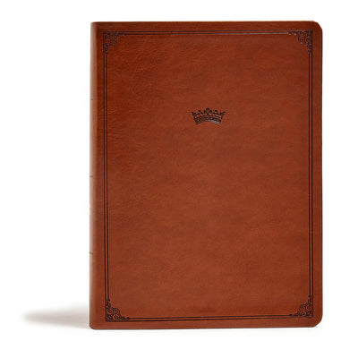 CSB Tony Evans Study Bible, British Tan LeatherTouch, Indexed, Black Letter, Study Notes and Commentary, Articles, Videos, Charts, Easy-to-Read Bible Serif Type