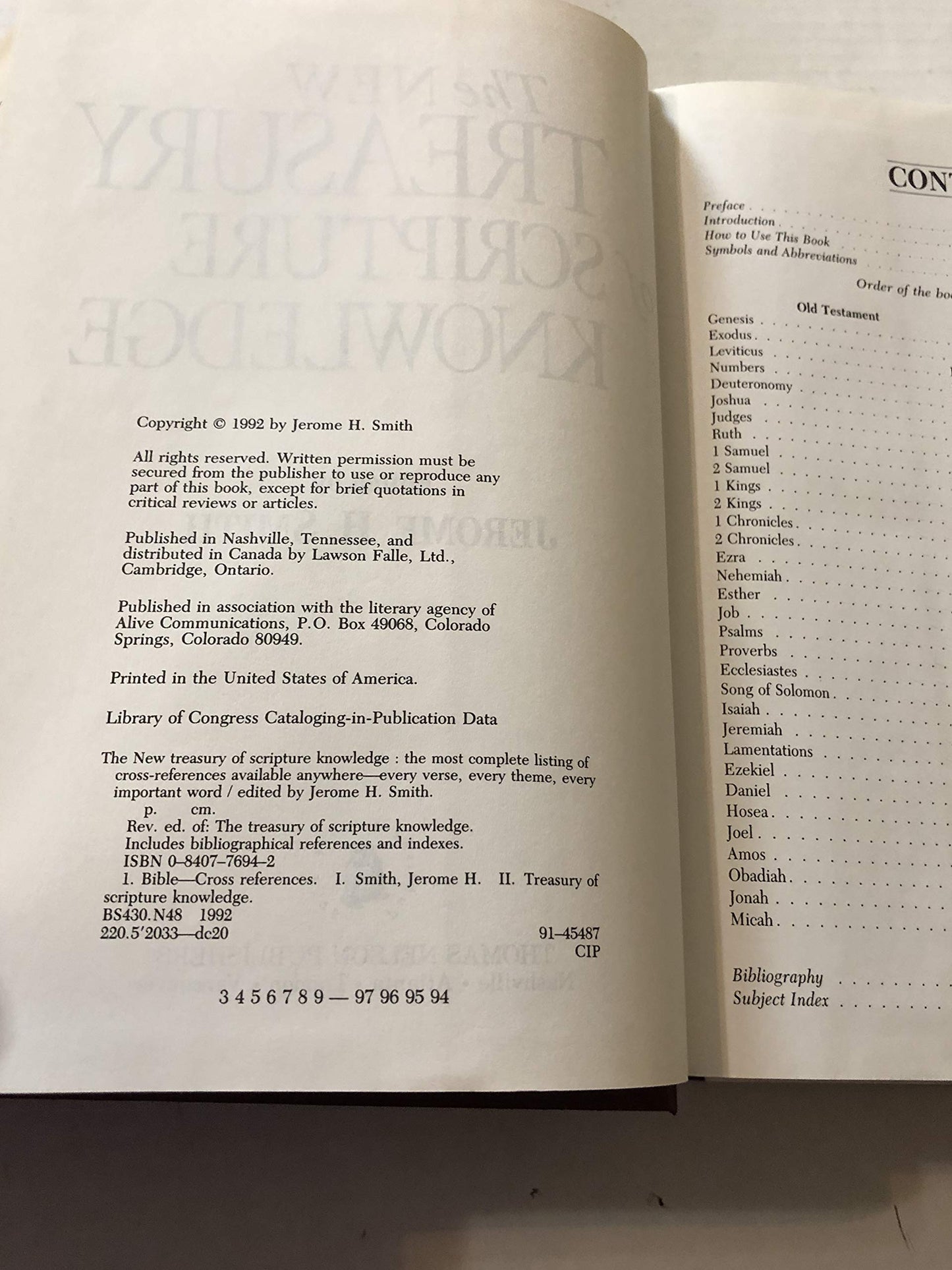 The New Treasury of Scripture Knowledge