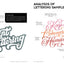 The Lettering Workshops: 30 Exercises for Improving Your Hand Lettering Skills