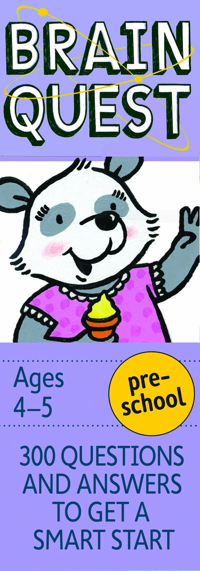 Brain Quest Preschool Q&A Cards: 300 Questions and Answers to Get a Smart Start. Curriculum-based! Teacher-approved! (Brain Quest Smart Cards)