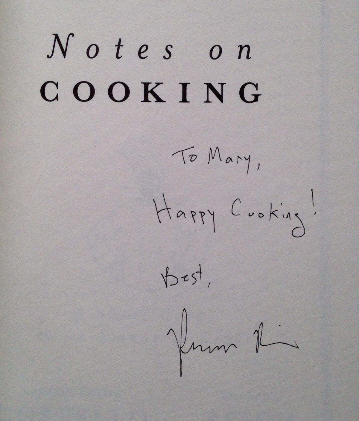 Notes on Cooking: A Short Guide to an Essential Craft (Notes on...)