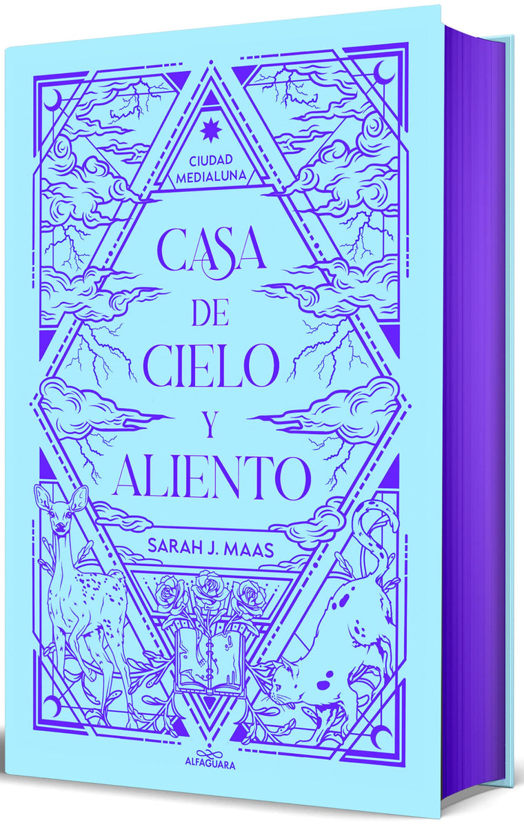 Casa de cielo y aliento (Edicin especial limitada cantos pintados) / House of Sky and Breath (Special Limited Edition Sprayed Edges) (CIUDAD MEDIALUNA) (Spanish Edition)
