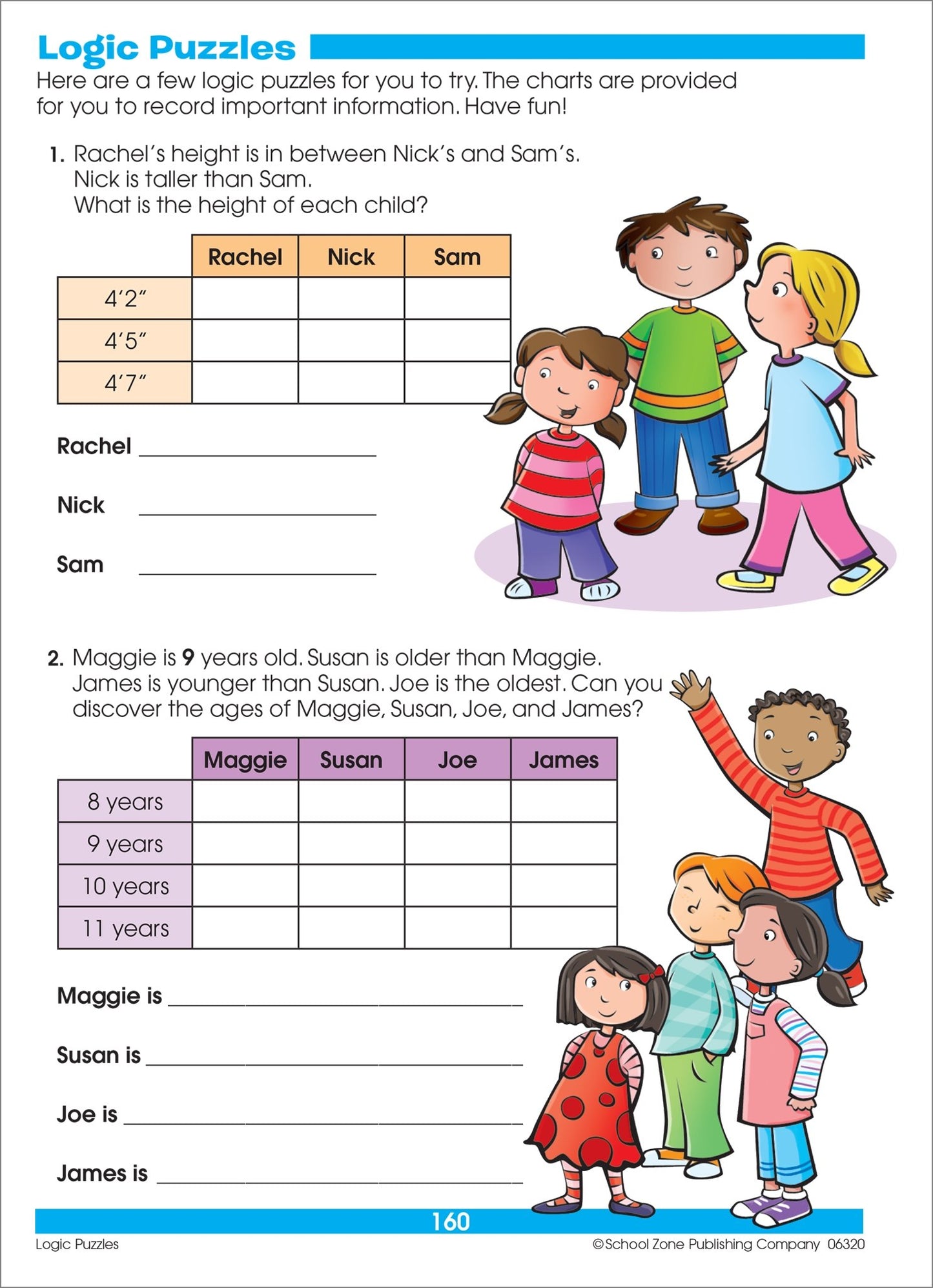 School Zone Big Third & Fourth Grade Workbook: 320 Pages, 3rd Grade, 4th Grade, Multiplication & Division, Word Problems, Geography, Language Arts, Cursive Writing, Ages 8-10