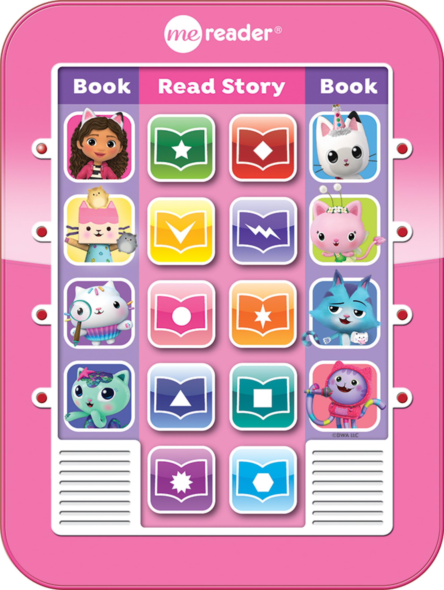 DreamWorks Gabby's Dollhouse - Me Reader Electronic Reader and 8 Sound Book Library - PI Kids (Me Reader and 8-Book Library)