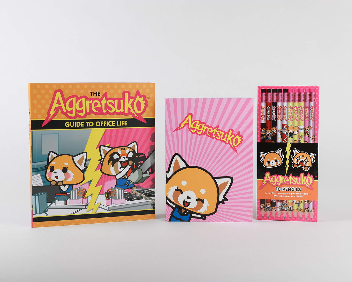 The Aggretsuko Guide To Office Life: (Sanrio book, Red Panda Comic Character, Kawaii Gift, Quirky Humor for Animal Lovers)