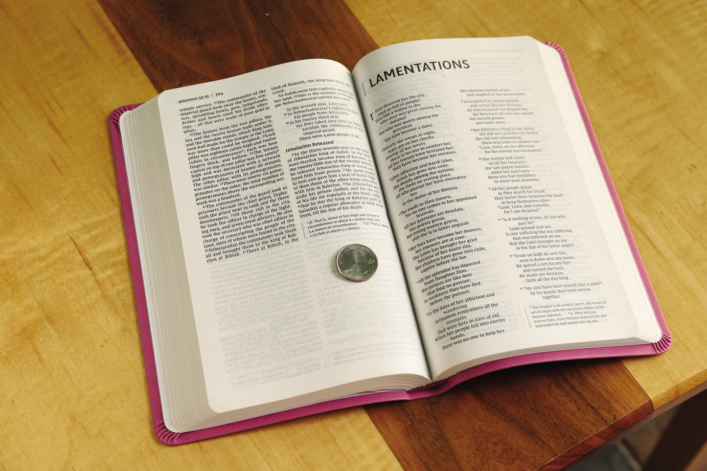 NIV Value Thinline Bible Leathersoft Pink Comfort Print