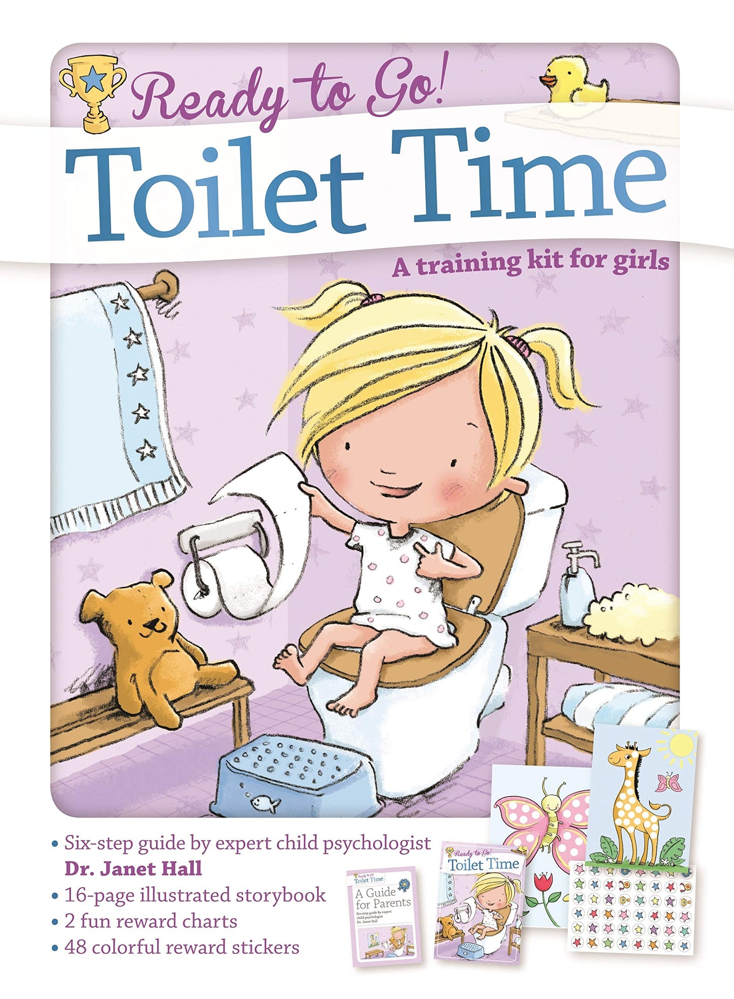 Toilet Time: A Training Kit for Girls: Potty Training for To