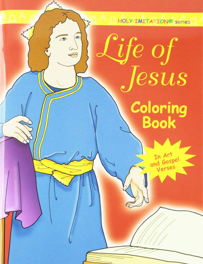 Life of Jesus: Coloring Book