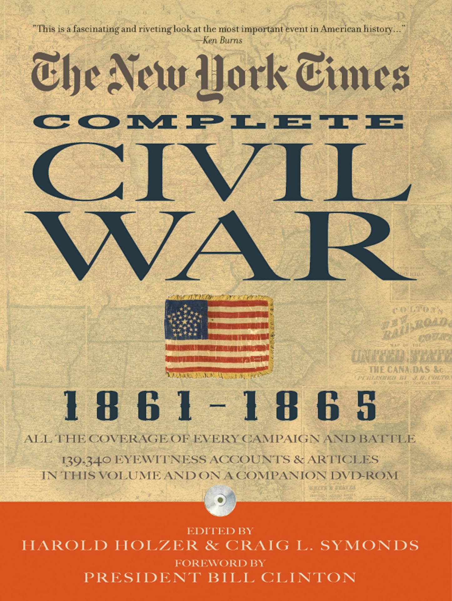The New York Times: Complete Civil War, 1861-1865 (Book & CD)