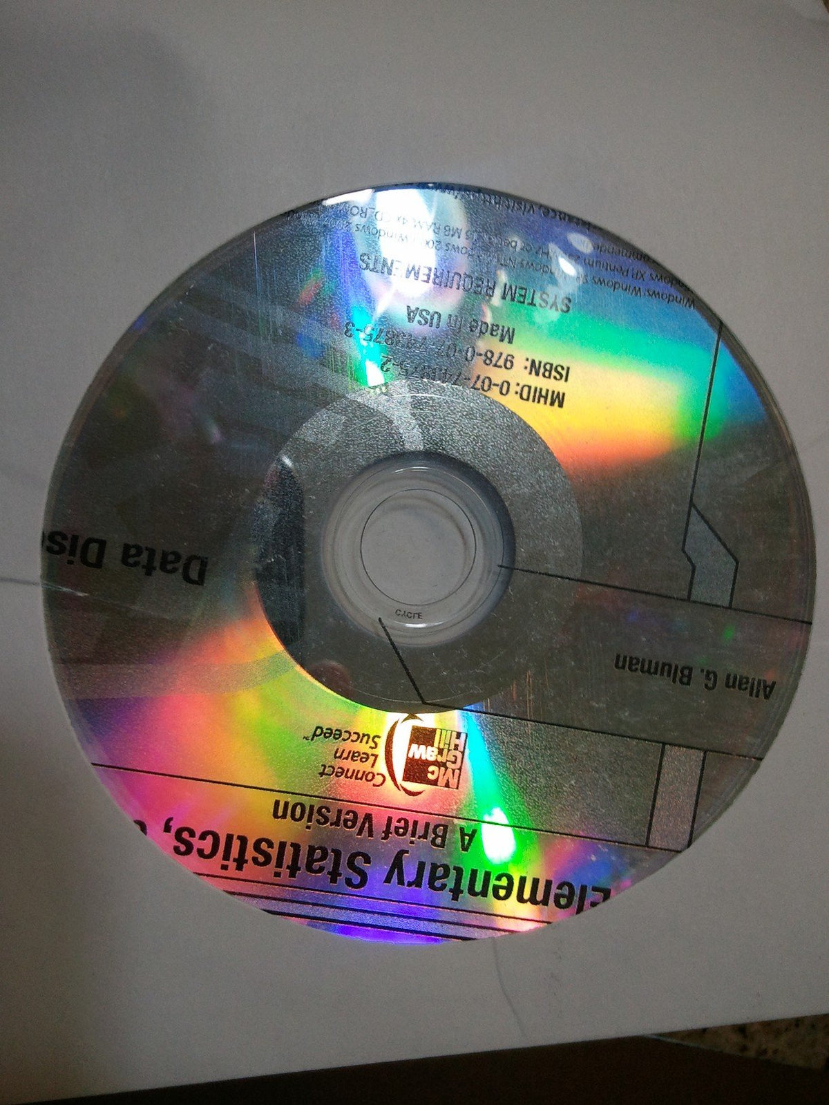 Elementary Statistics, Brief with Data CD and Formula Card