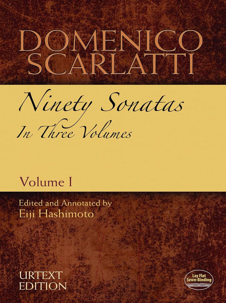 Domenico Scarlatti: Ninety Sonatas in Three Volumes, Volume I (Volume 1) (Dover Classical Piano Music)