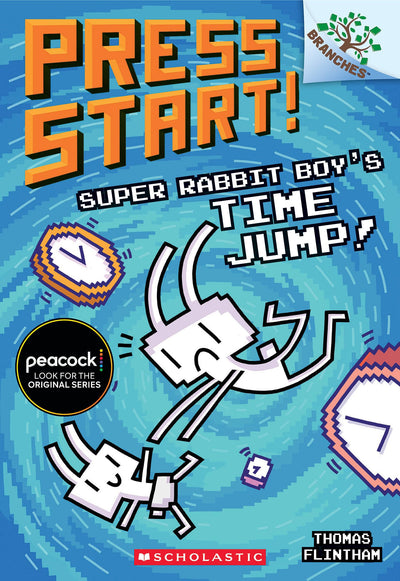 Super Rabbit Boys Time Jump!: A Branches Book (Press Start! #9) (9)