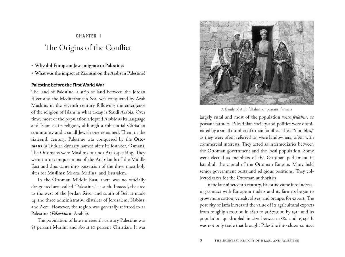 The Shortest History of Israel and Palestine: From Zionism to Intifadas and the Struggle for Peace (The Shortest History Series)