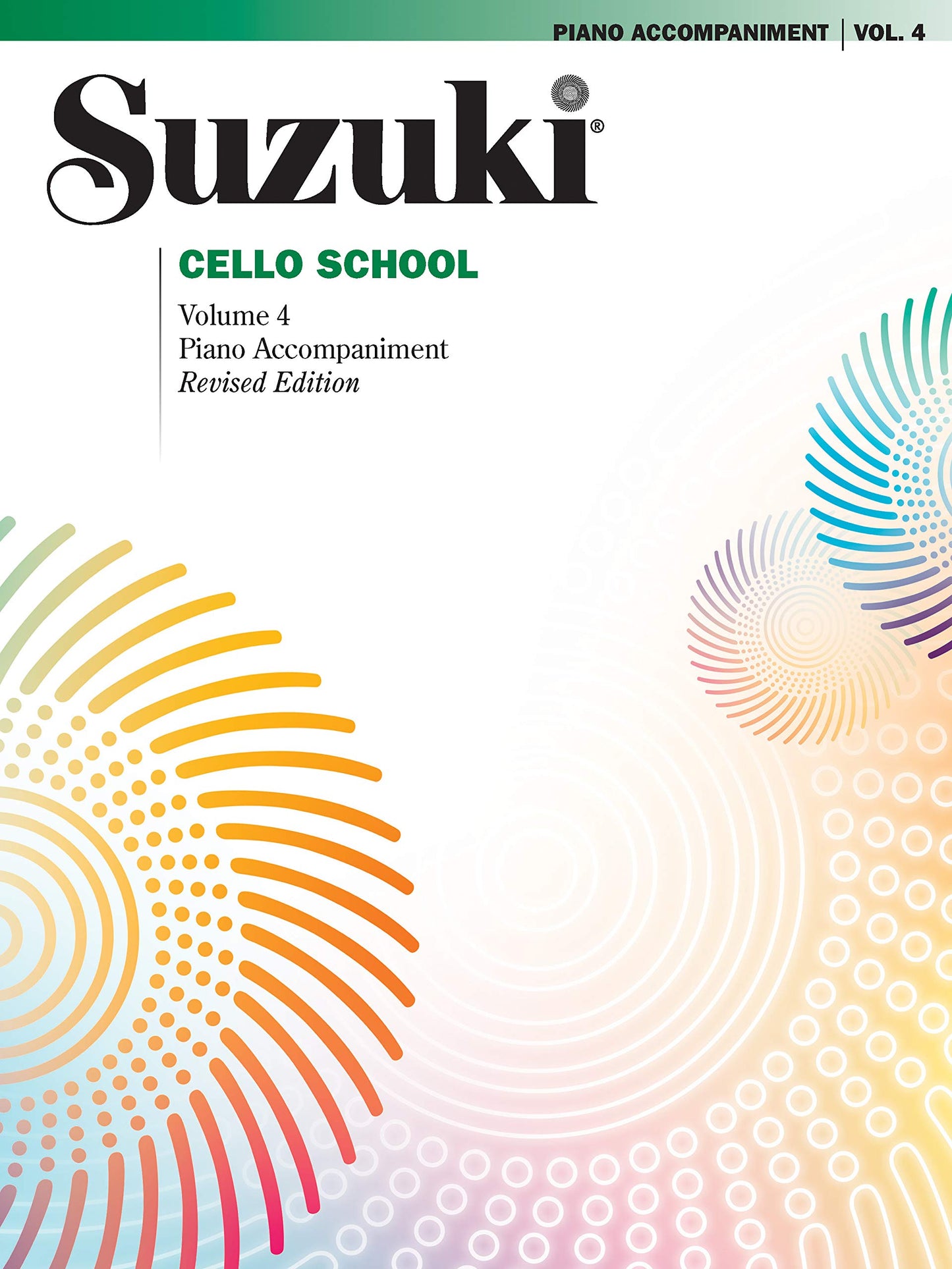 Suzuki Cello School, Vol 4: Piano Acc.