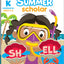 School Zone Kindergarten Summer Scholar Workbook: 80 Pages, Pre-K, Letters, Early Reading and Writing, Numbers 0-20, Basic Math, Counting, Matching, Story Order, Ages 5-6