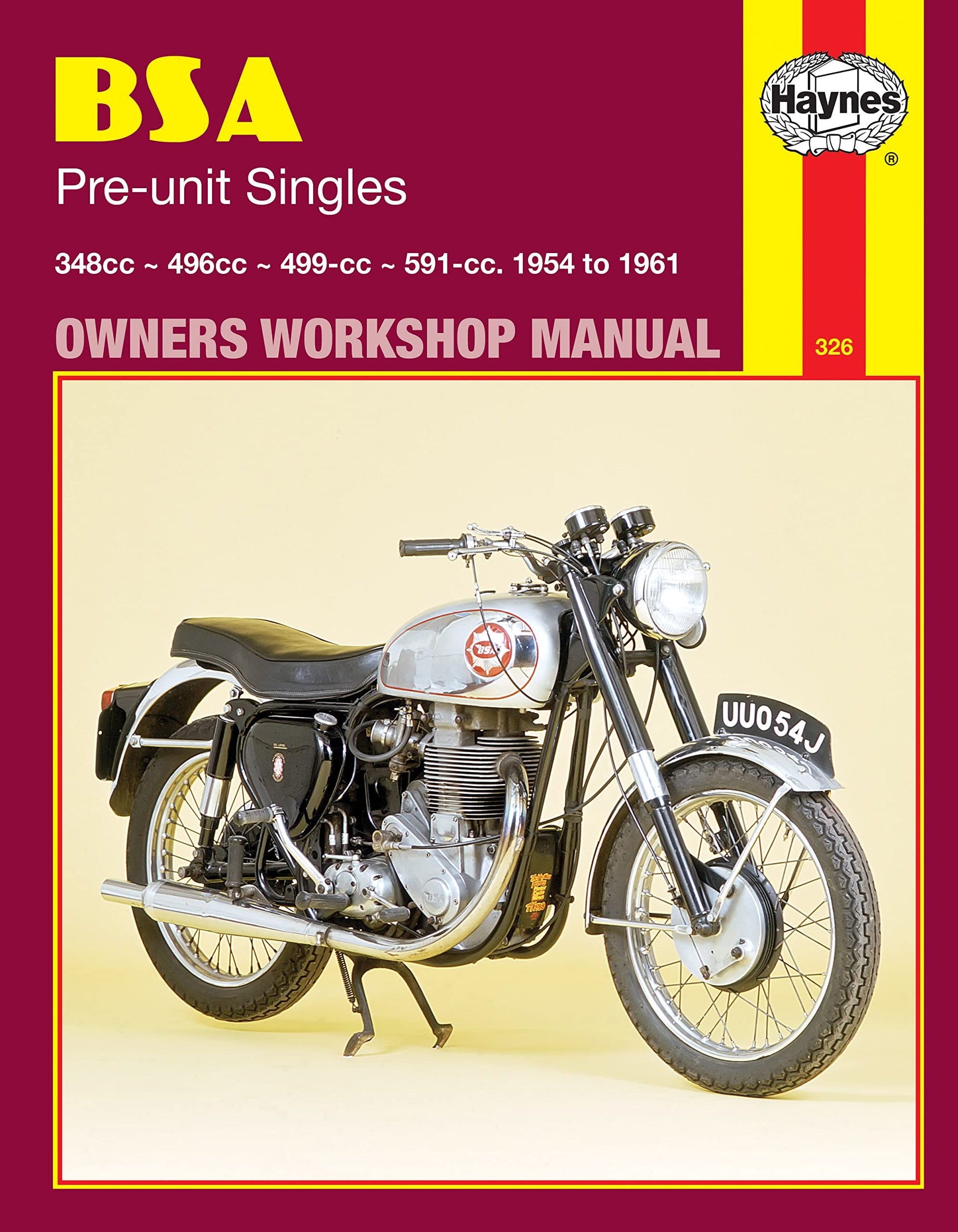 BSA Preunit Singles, 1954-61 (Haynes Repair Manuals)