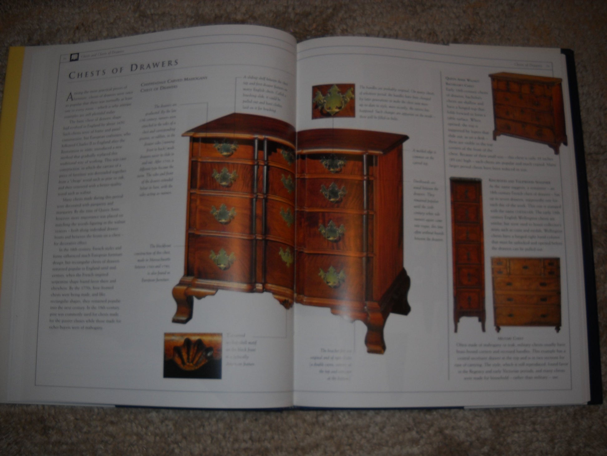 The Bulfinch Anatomy of Antique Furniture: An Illustrated Guide to Identifying Period, Detail, and Design