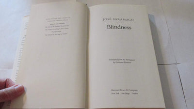 Blindness by Saramago, Jose
