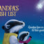 2-Pack Padded Board Books: Grandma Wishes & Grandpa's Wish List, Ages 1-5 (Chunky Lift a Flap)