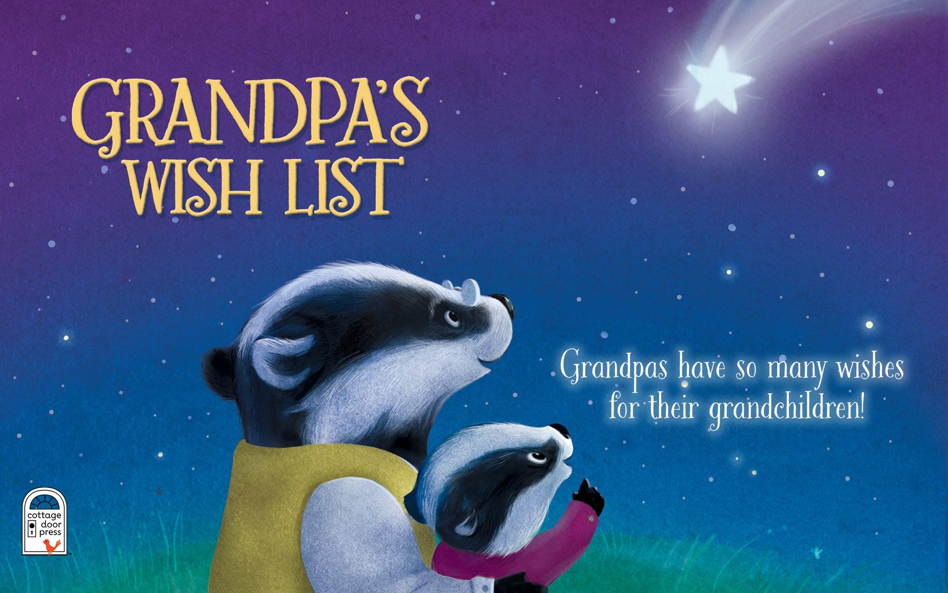 2-Pack Padded Board Books: Grandma Wishes & Grandpa's Wish List, Ages 1-5 (Chunky Lift a Flap)
