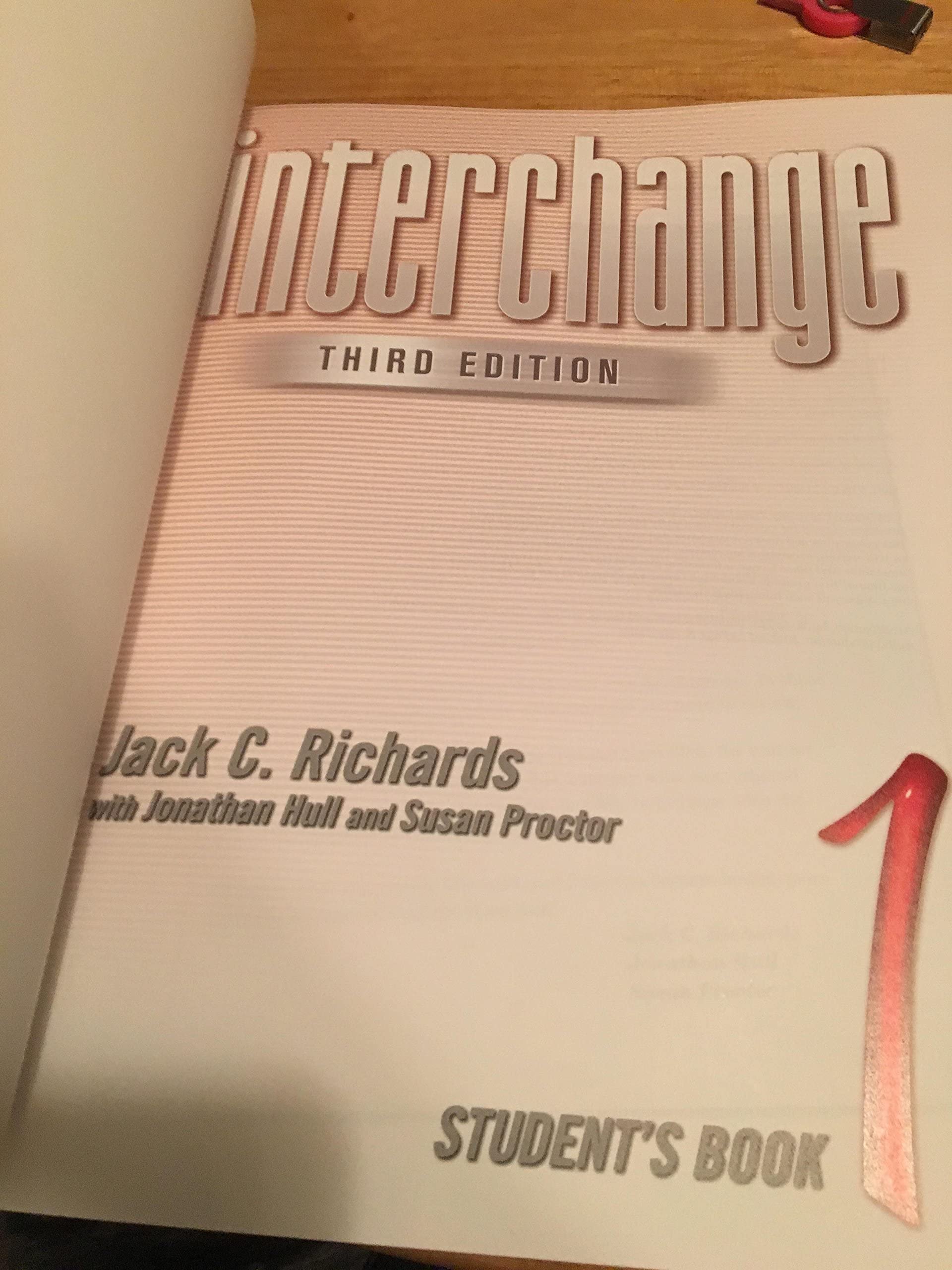 Interchange Student's Book 1 with Audio CD, 3rd Edition