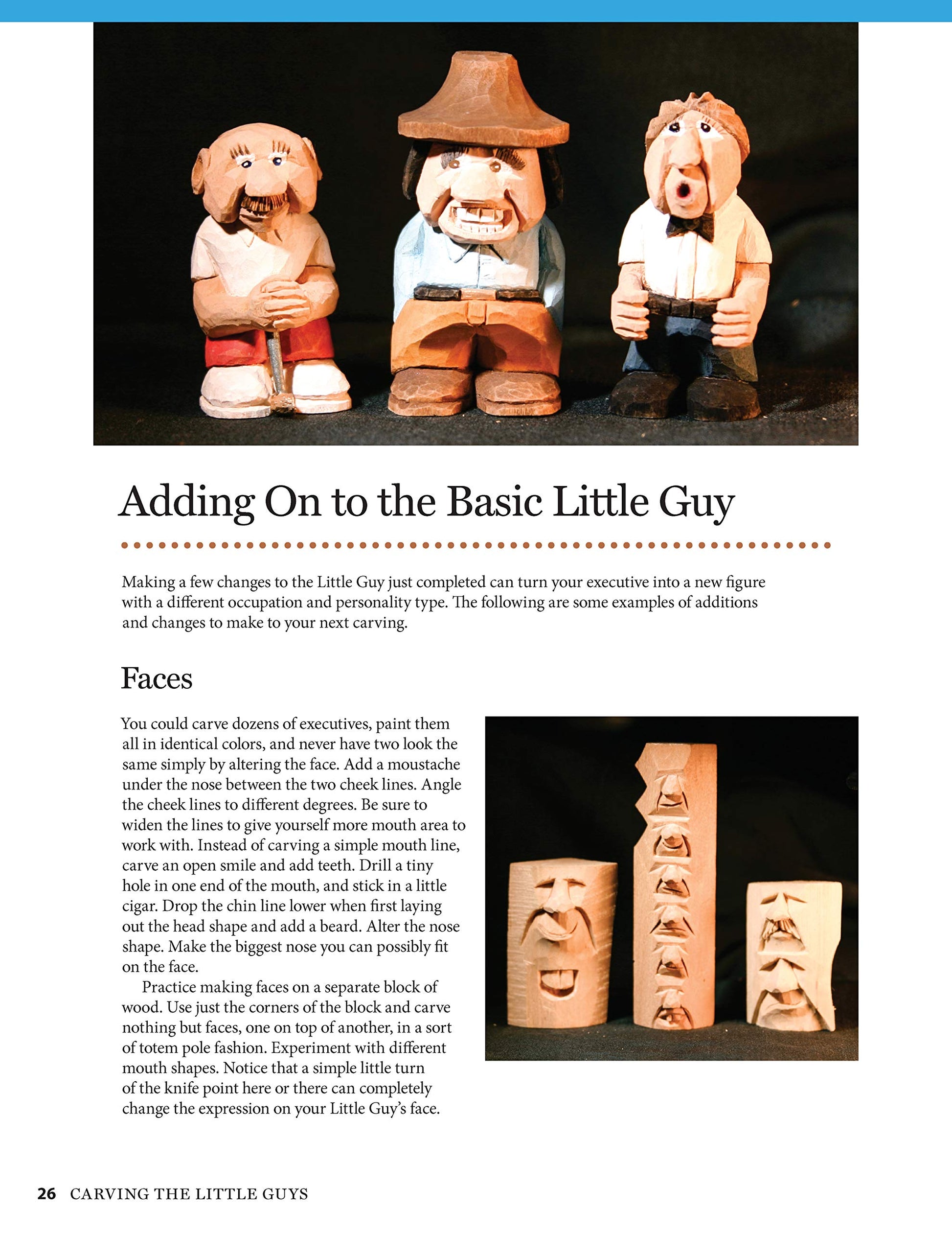 Carving the Little Guys: Easy Techniques for Beginning Woodcarvers (Fox Chapel Publishing) Skill-Building Introduction to the Art of Caricature Carving: Wood, Tools, Sharpening, Finishing, & More