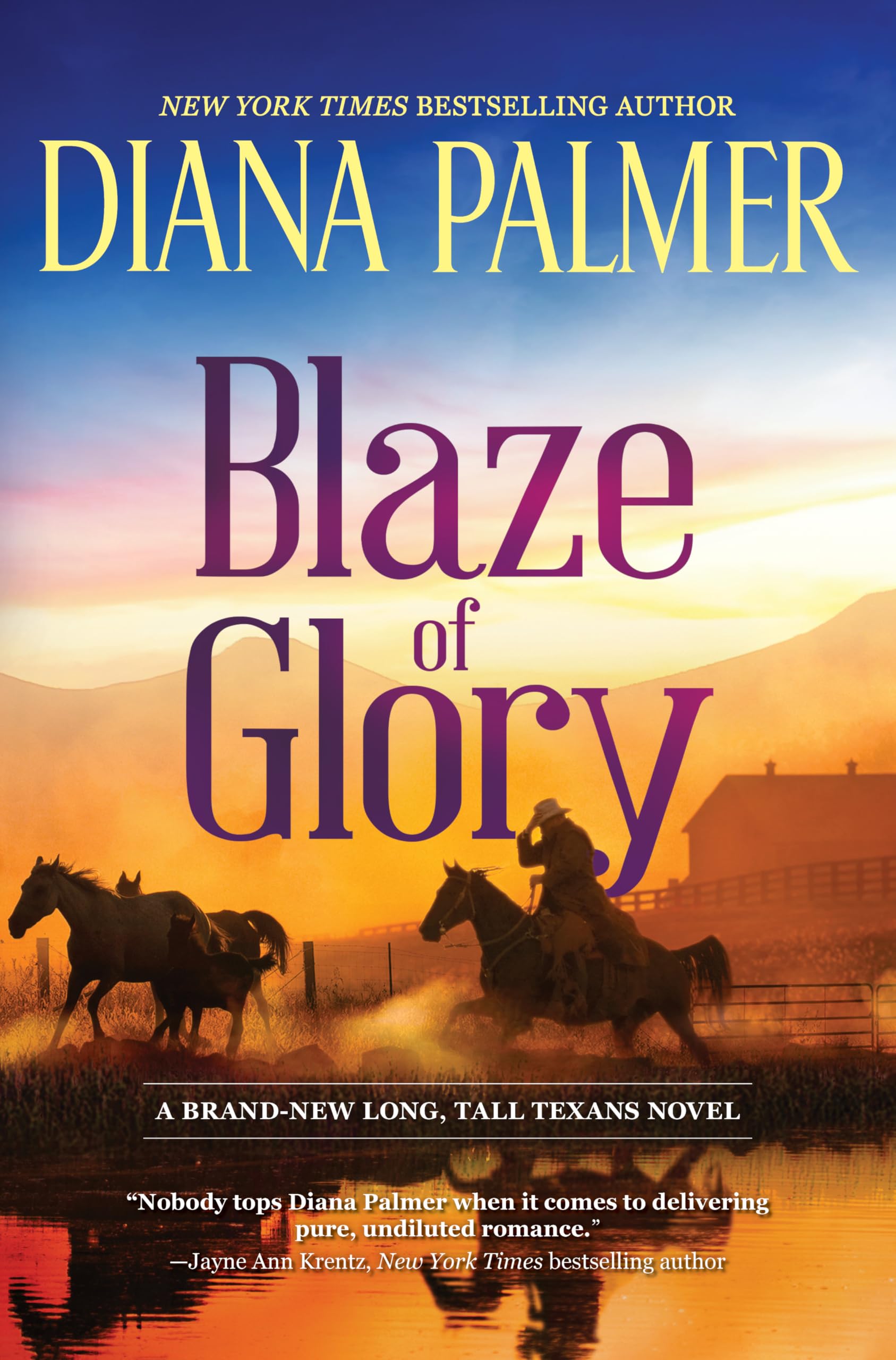 Blaze of Glory (Long, Tall Texans, 55)