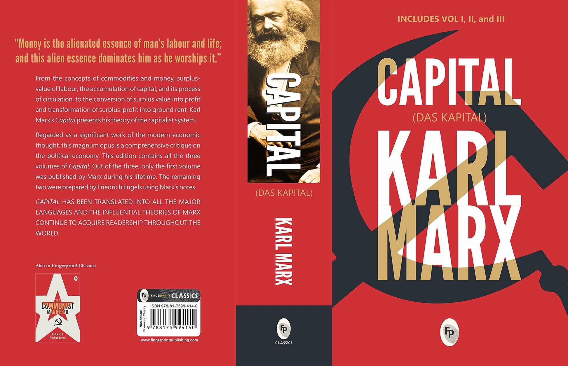 Capital (Das Capital): Includes Vol.1,2,3