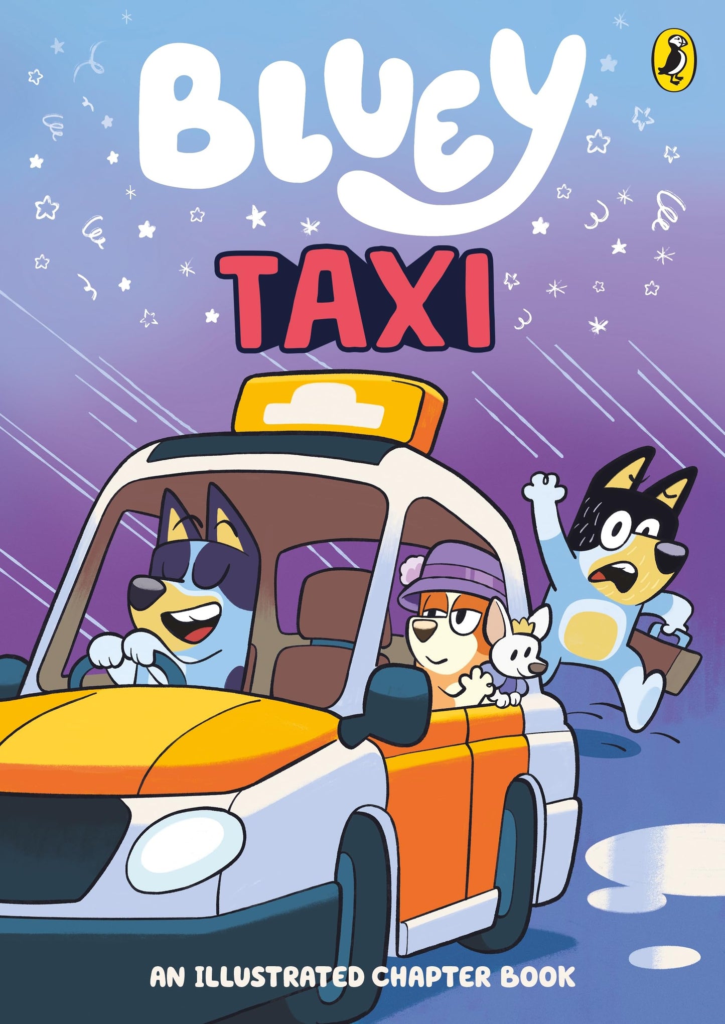 Puffin Bluey Taxi An Illustrated Chapter Book.