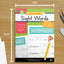 Carson Dellosa Trace With Me: Sight Words Handwriting Workbook for Kids Ages 3+, Sight Words Handwriting Practice for Preschool, Kindergarten, 1st Grade, 2nd Grade, PreK+ Phonics & Writing Practice