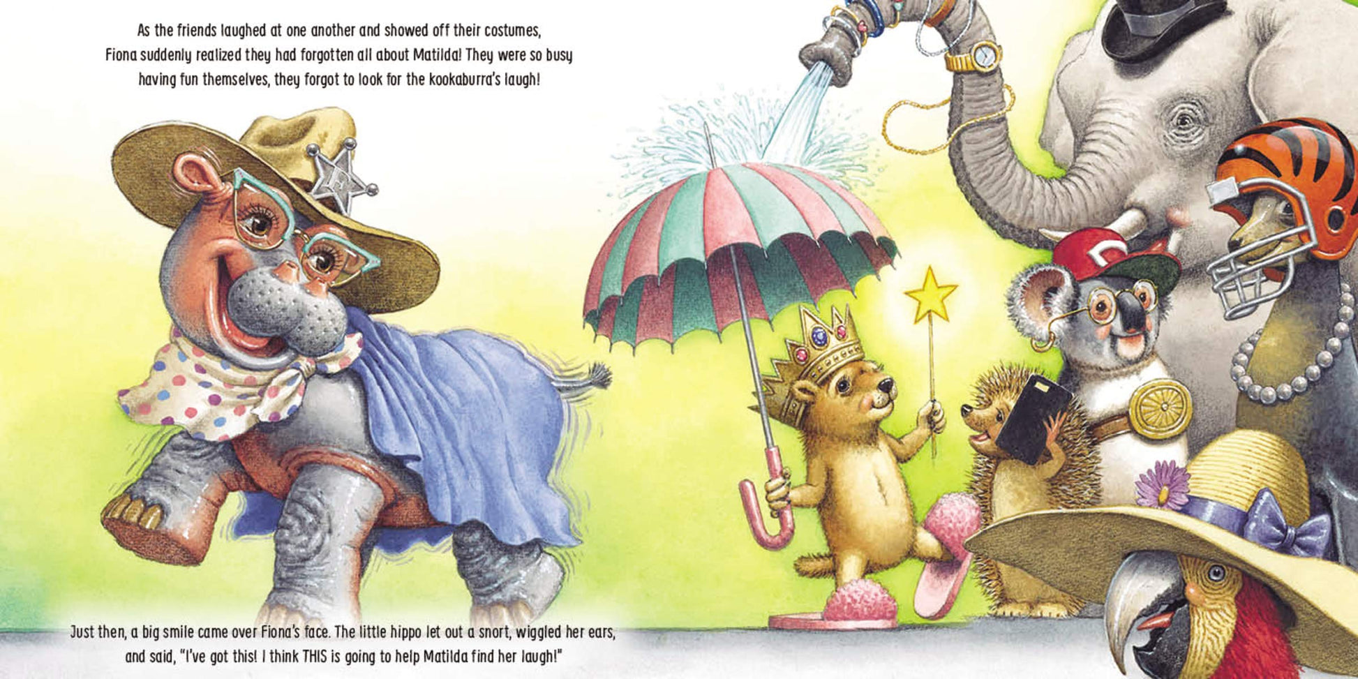 Fiona Helps a Friend (A Fiona the Hippo Book)