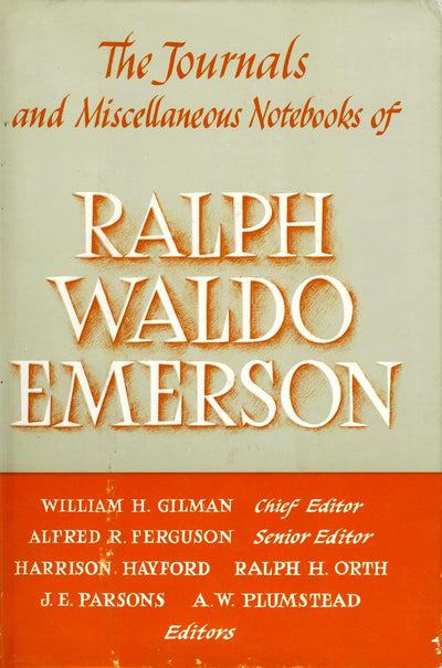 1841-1843 (Volume VIII) (Ralph Waldo Emerson)